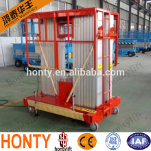 material lifting platform/cleaning aluminum stage platform lift platform / aluminum cleaning lift platform adjustable